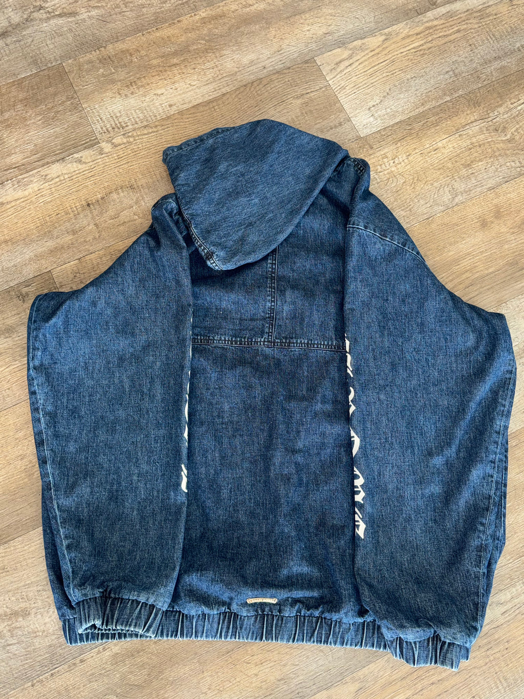 CHROME HEARTS BLUE JEAN HOODIE