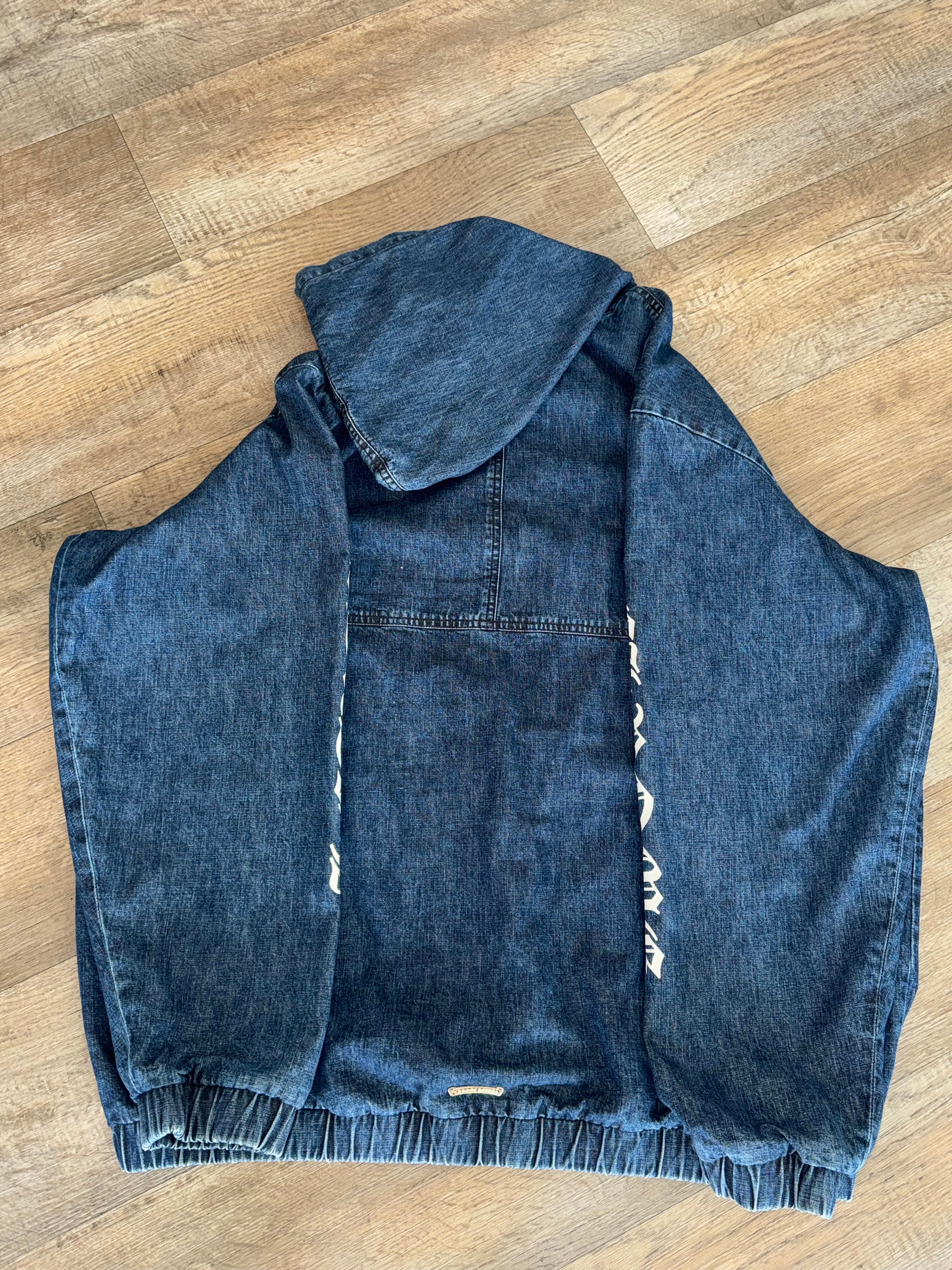 CHROME HEARTS BLUE JEAN HOODIE