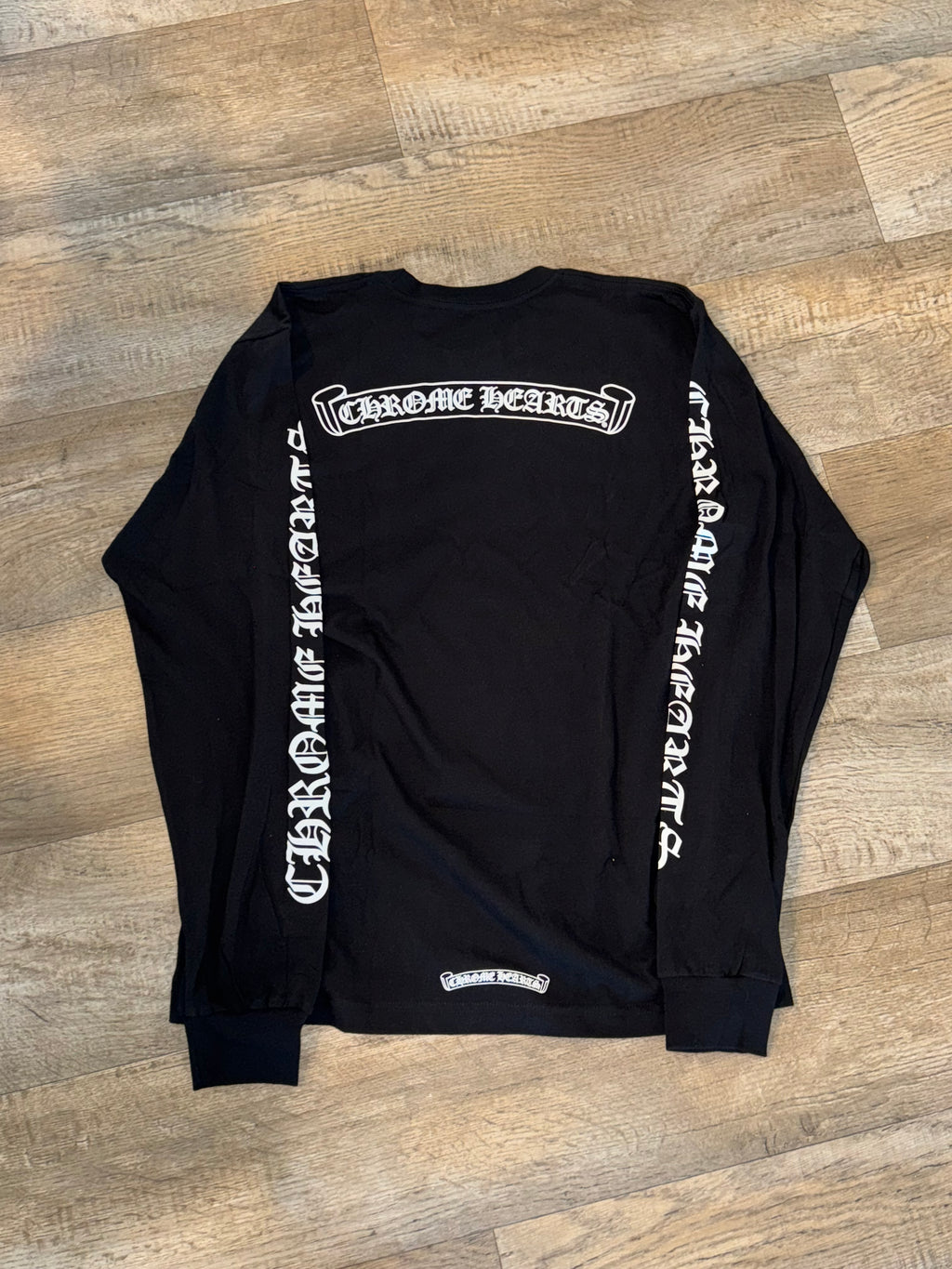 CHROME HEARTS LOGO LONG SLEEVE T SHIRT