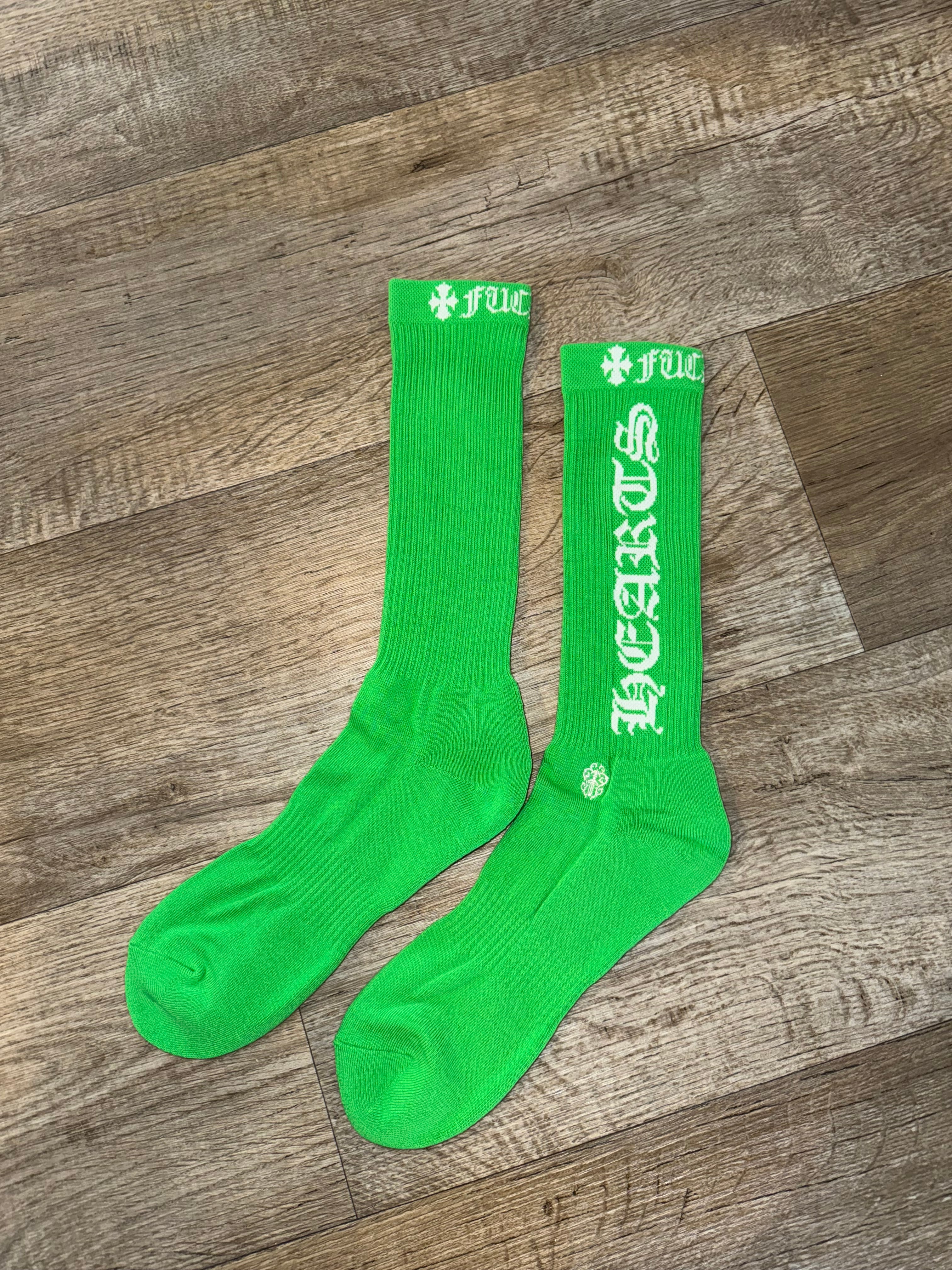 MATTY BOY *F*CK YOU* CHROME HEARTS SOCKS