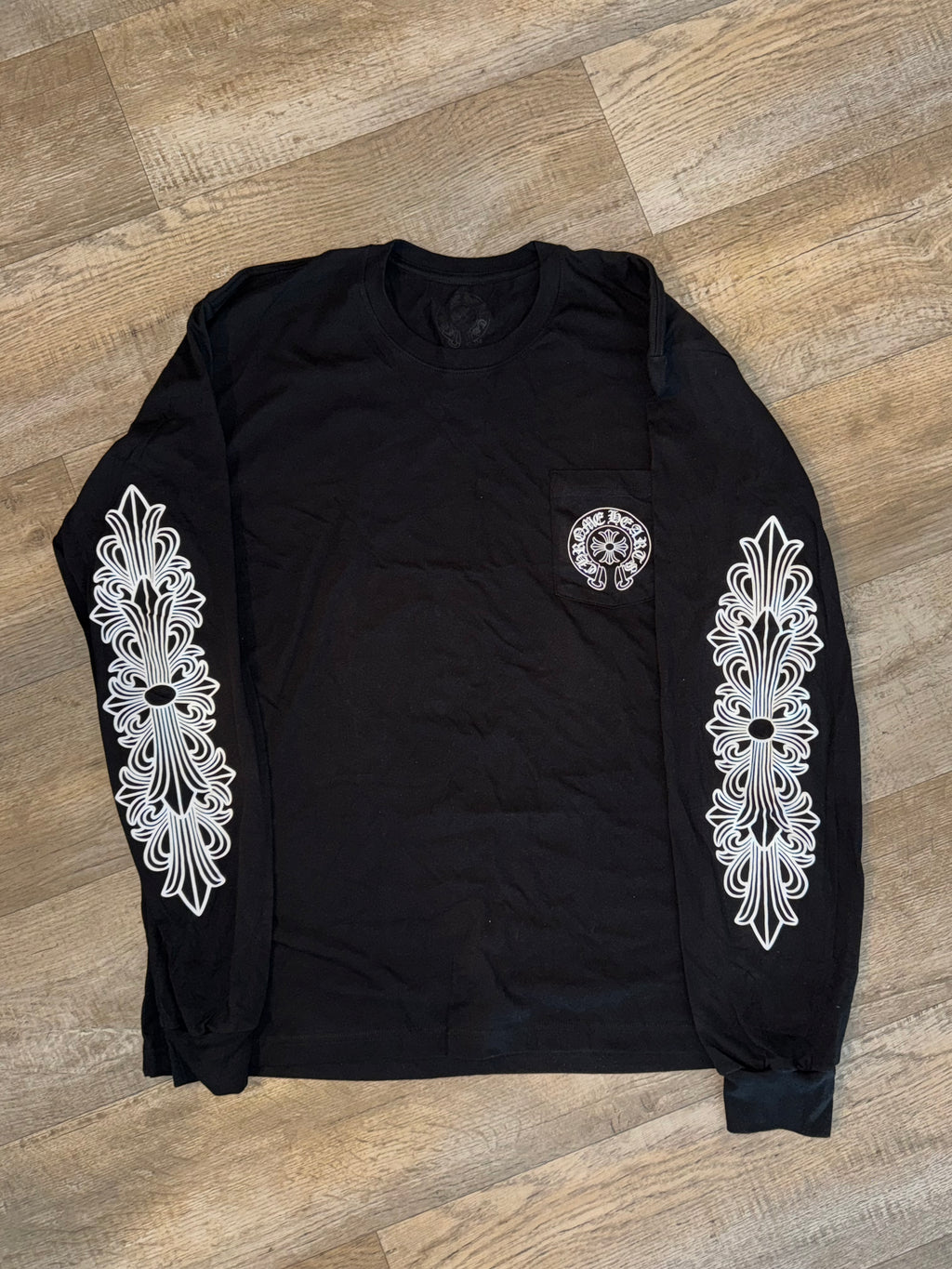 CHROME HEARTS MIAMI LOGO LONG SLEEVE T SHIRT