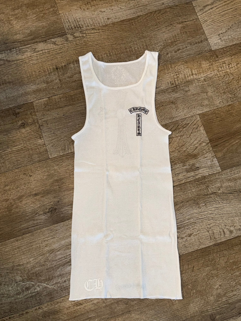 CHROME HEARTS WHITE TANK TOP