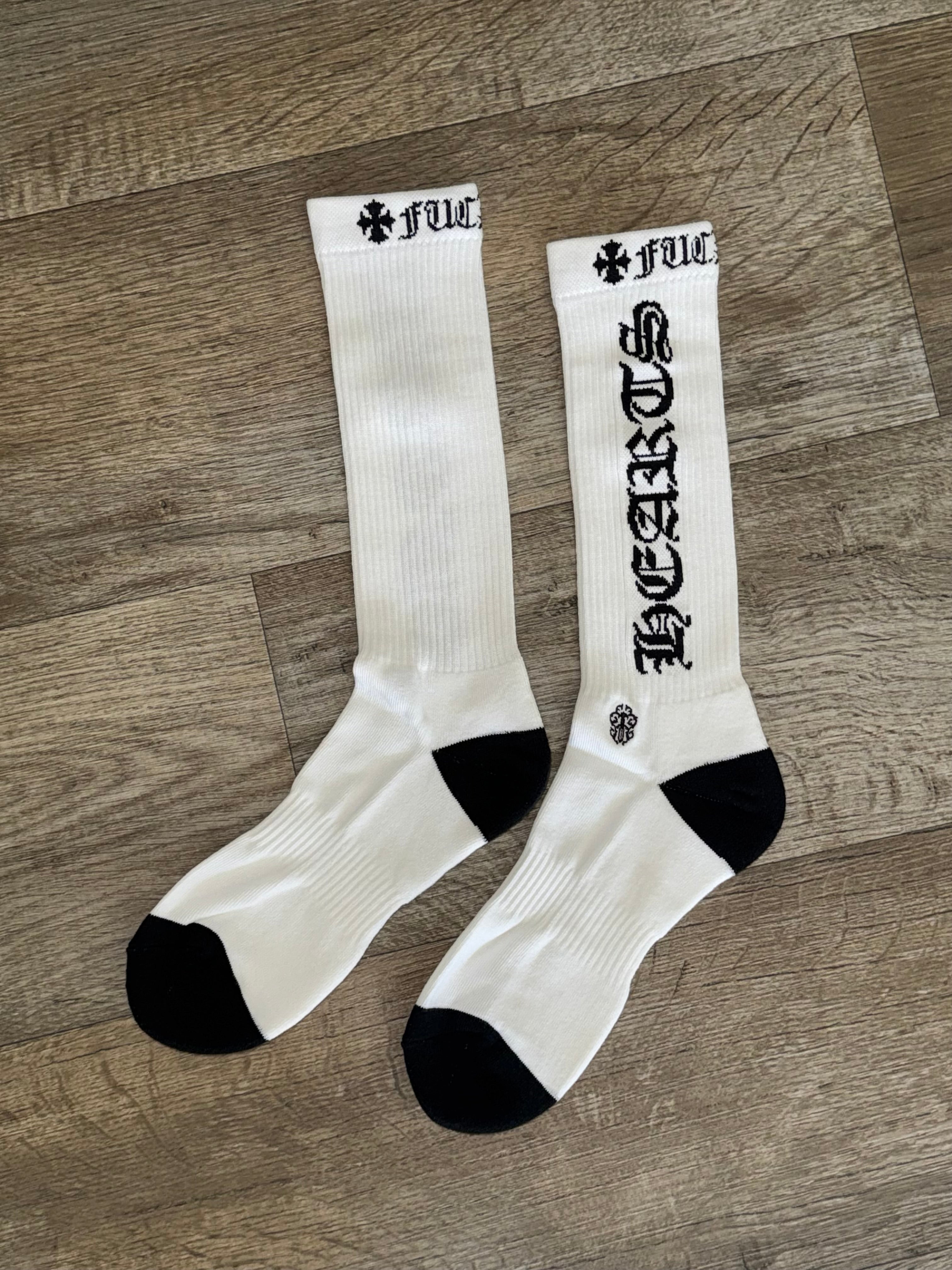 CHROME HEARTS “F*CK YOU” SOCKS